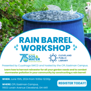 Rain Barrel Workshop Registration - CPL Eastman Campus